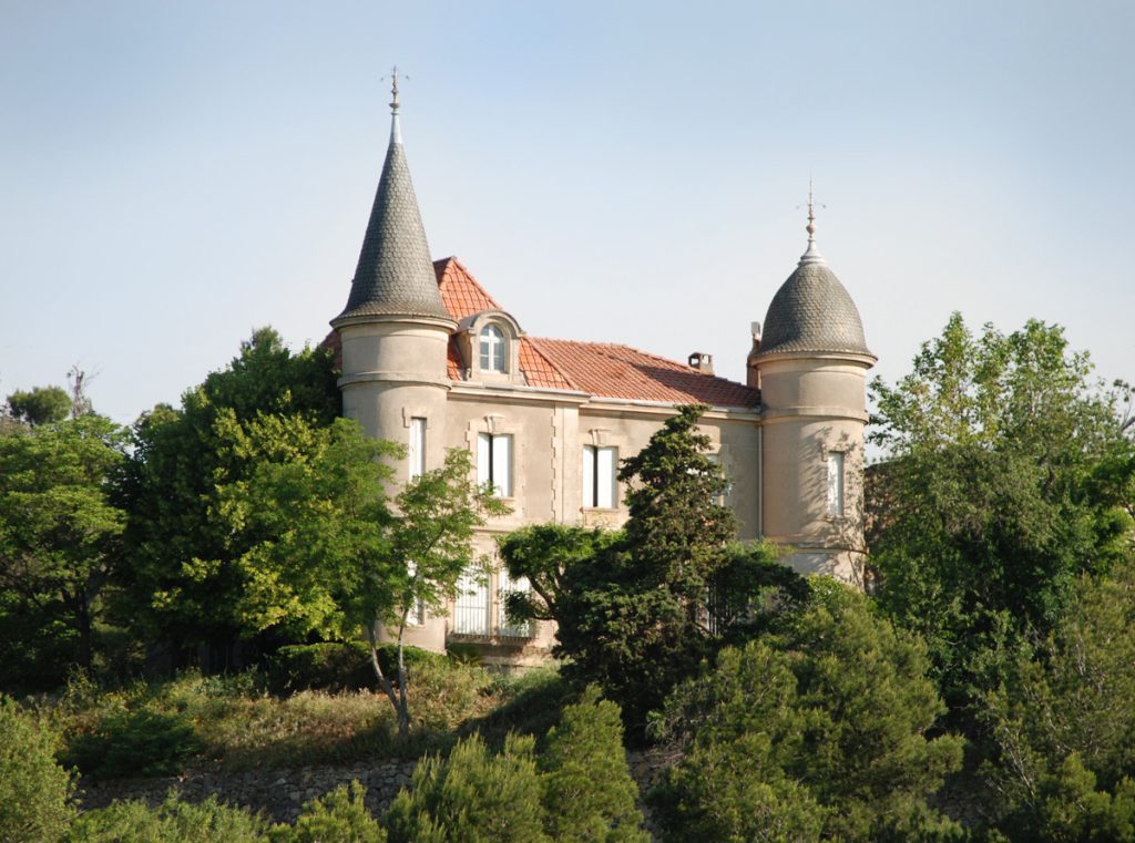 Vue Château de Landure